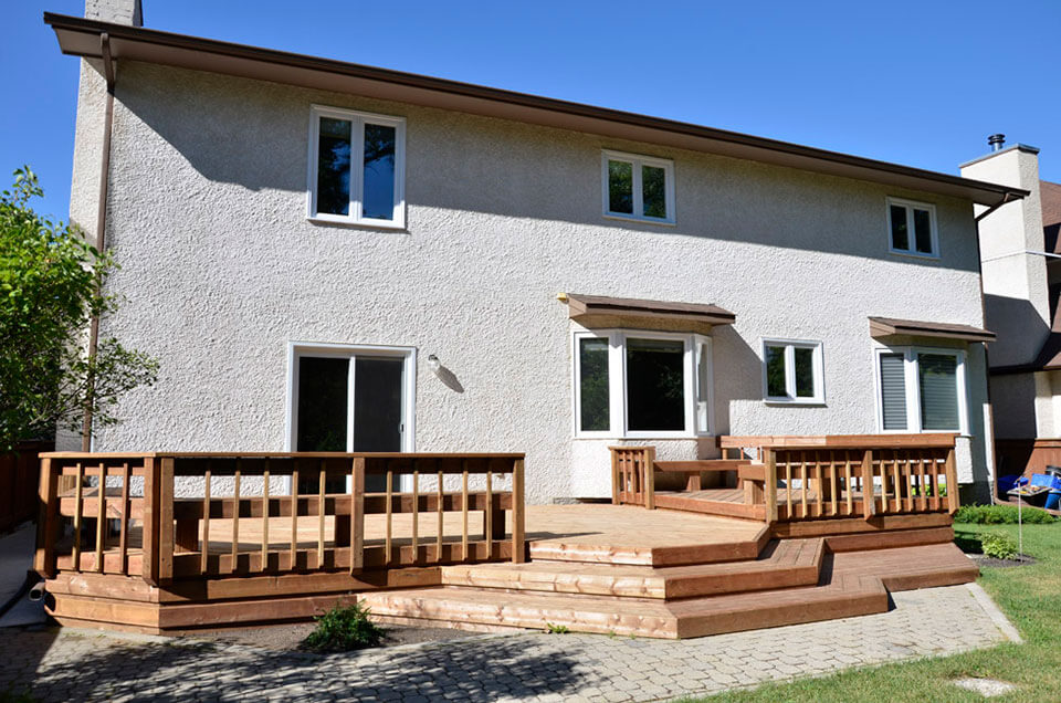 Newcombe - Winnipeg Deck Builders - Winnipeg Exterior Renovations - All Canadian Renovations Ltd.