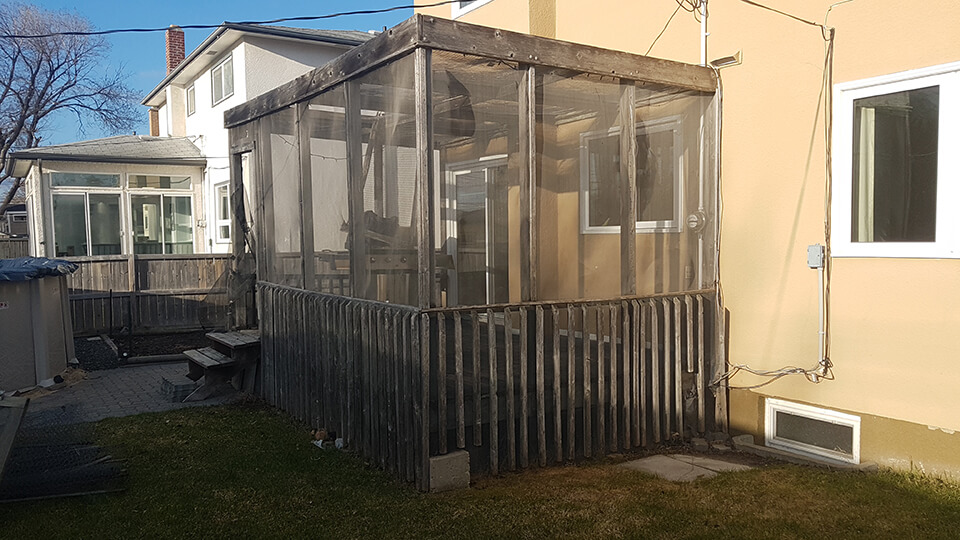 Campbell Exterior Renovation - Exterior Renovations Winnipeg - All Canadian Renovations Ltd.