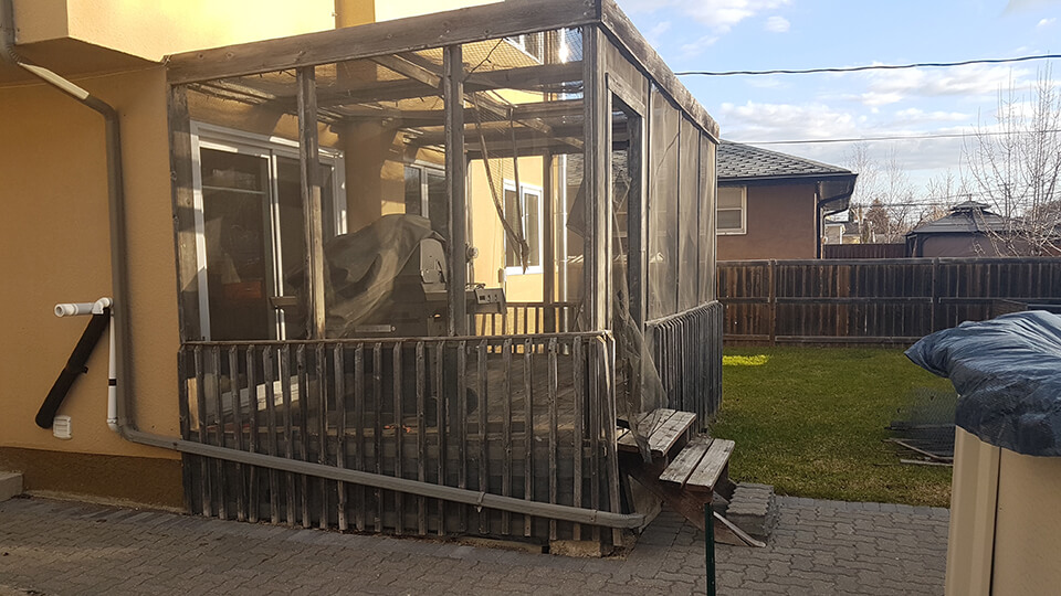 Campbell Exterior Renovation - Exterior Renovations Winnipeg - All Canadian Renovations Ltd.