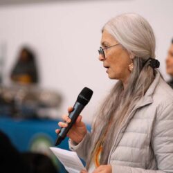 woman speaking