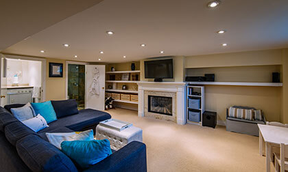 Finished Basement Renovation - Basement Renovation Finishing Explained - Basement Renovation Winnipeg - Basement Finishing | All Canadian Renovations Ltd.
