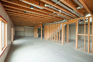 Framing Wall for Basement Renovation - Basement Renovation Finishing Explained - Basement Renovation Winnipeg - Basement Finishing | All Canadian Renovations Ltd.