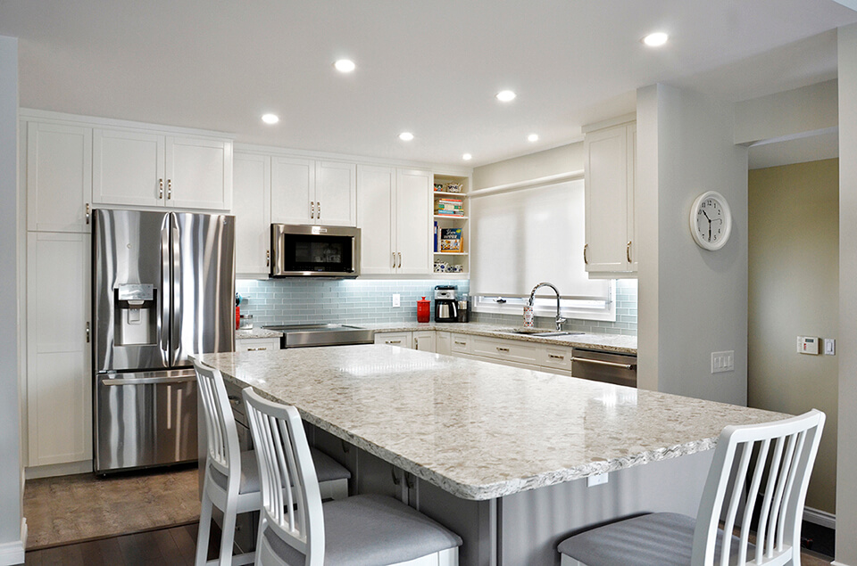complete modern Kitchen Renovation - Kitchen Renovations Winnipeg - All Canadian Renovations Ltd.