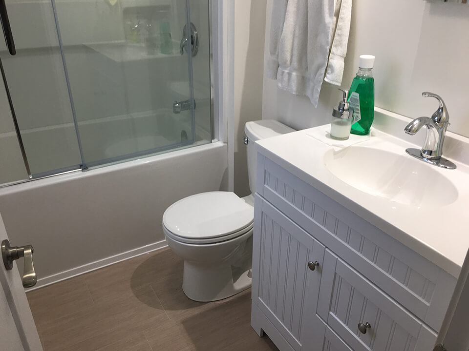 small Bathroom Renovation - Bathroom Renovations Winnipeg - All Canadian Renovations Ltd.