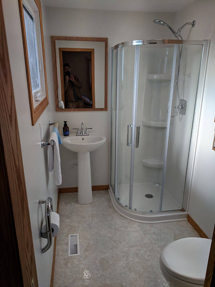 Corbett Bathroom - All Canadian Renovations Ltd. - Winnipeg Bathroom Renovations